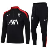 2024/25 LIV Black Half Pull Tracksuit