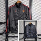 2023/24 Man Utd Black Windbreaker