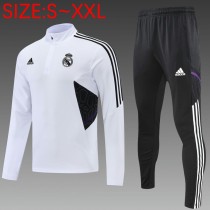 2023/24 R MAD White Half Pull Tracksuit