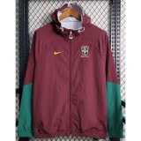 2024 Brazil Crimson Windbreaker