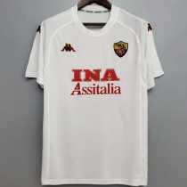 2000/01 Roma Away Retro Soccer jersey