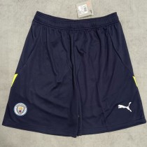 2024/25 Man City Away Dark Blue Fans Soccer Shorts