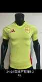 [PLAYER] 2024 Spain Away Yellow Player Soccer jersey