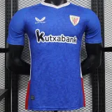 2024/25 Bilbao Away Blue Player Soccer jersey