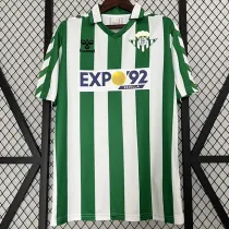 1988/89 Real Betis Home Green Retro Soccer jersey