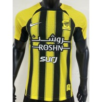 [PLAYER] 2024/25 Al Ittihad FC Home Yellow Player Soccer jersey