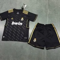 2011/12 R MAD Away Black Retro Kids Soccer jersey