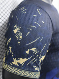 [PLAYER] 2024 Brazil Special Edition Dark Blue Player Soccer jersey