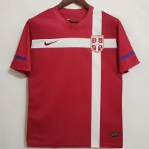 2010 Serbia Home Retro Soccer jersey