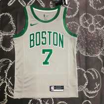 2022/23 CELTICS BROWN #7 Gray NBA Jerseys