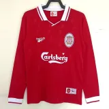1996/97 LIV Home Retro Long Sleeve Soccer jersey