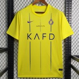2023/24 Al Nassr FC Home Yellow Fans Soccer jersey