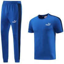 2023/24 Blue PM short sleeve Tracksuit