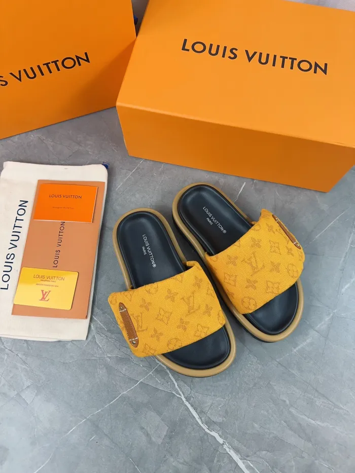 Louis Vuitton Slippers Size 36-45 3-Color