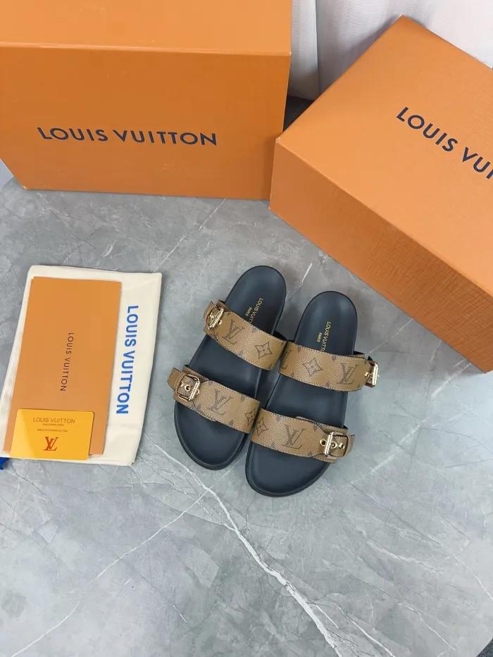 Louis Vuitton Slippers Size 36-45 6-Color