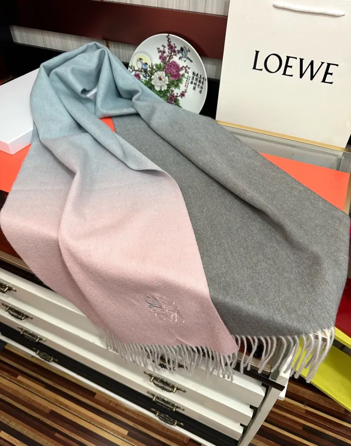 Loewe Scarf Size 32*180cm 3-Color