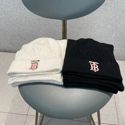 Burberry Knitted Hat+Scarf