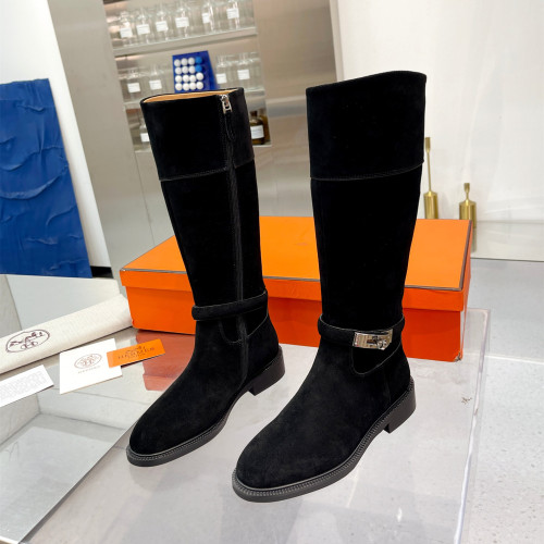 Hermes 23fw Women New Kelly Long Boots Size 36-41