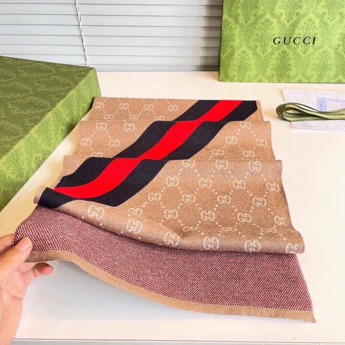 Gucci Scarf Size 32*190cm 3-Color