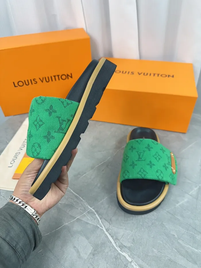 Louis Vuitton Slippers Size 36-45 3-Color