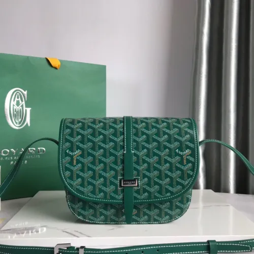 Goyard Belvedere Shoulder Bags for Men Size 22*16*7cm