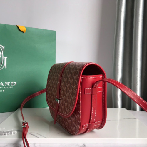 Goyard Belvedere Shoulder Bags for Men Size 22*16*7cm