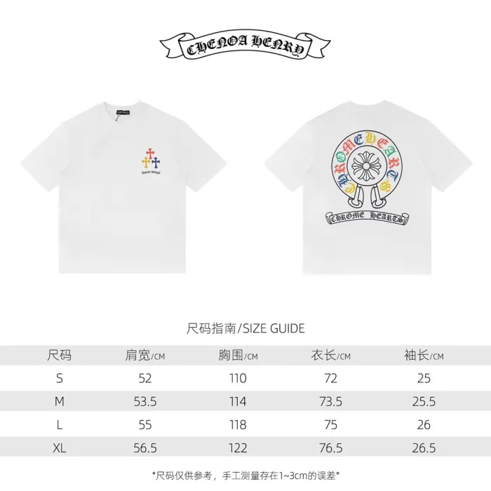 Chrome Hearts Unisex T Shirt S-XL 2-Color