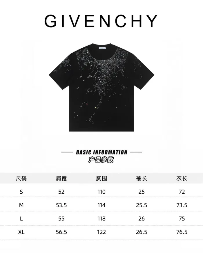 Givenchy Unisex T Shirt S-XL 2-Color