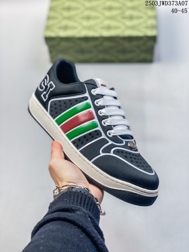 Distressed Screener sneaker