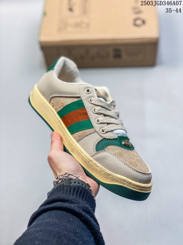 Distressed Screener sneaker