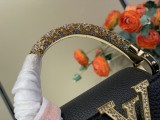 M14177 Capucines Mini Handbag 13.6 x 8 x 21 cm