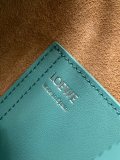 Mini Pebble Bucket Bag (20cm x 16cm x 16cm) – Aqua Blue