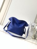 Mini Coil Flamenco Clutch (23cm x 18cm x 9cm) – Blue