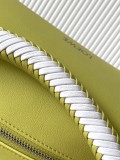Mini Soft Nappa Lambskin Cala Bag (26cm x 13cm x 10cm) – Lemon Yellow