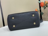 M41053 Black Embossed MONTAIGNE BB Handbag 29 x 20 x 13 cm