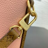 M2A063 Pink Multipass Handbag 30 x 26 x 10 cm
