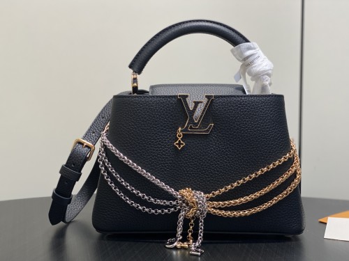 M28203-6 Capucines BB handbag 27x19x9 cm
