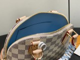  N40902 Woven Wrist Alma BB Handbag 23.5 x 17.5 x 11.5 cm