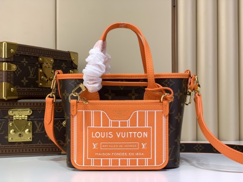 M12099 Neverfull Bandoulière Inside Out BB Handbag 24 x 14 x 9 cm