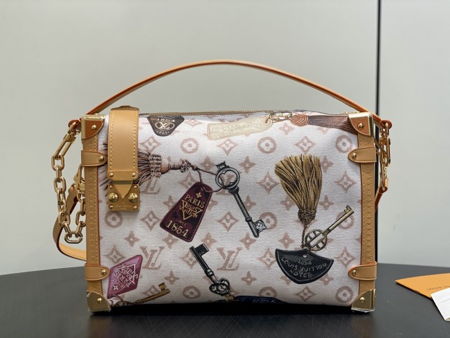 M29355 Side Trunk Large Handbag 30 x 20 x 10 cmv