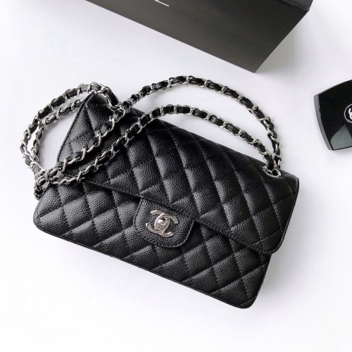 AS1117 CHANEL CLASSIC FLAP BAG 23x13x6cm