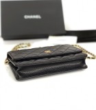 AP0250 CHANEL Master  Caviar Quilted Chain Wallet (WOC) 12.3 x 19.2 x 3.5cm