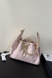 AS5293 Sakura pink Chanel 25C Hobo Bag (30x26x14cm)
