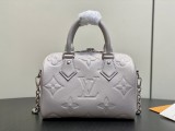 M28343 Taro Grey Speedy Bandoulière 20 Bag 20.5 x 13.5 x 12 cm