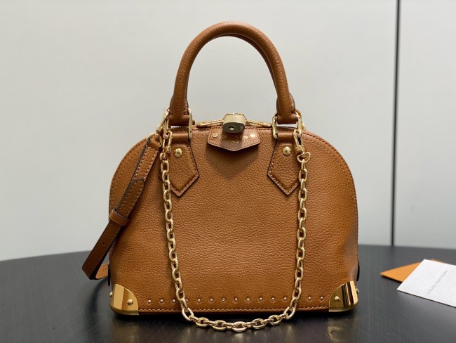 M29091 Brown Alma BB Handbag 18 x 12 x 24 cm