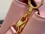 M27308-5 Pink Capucines BB Handbag 19 x 27 x 9 cm