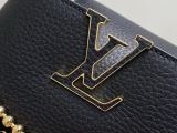 M27308-4 Black Capucines Mini Handbag 13.6 x 21 x 8 cm