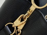 M27308-6 Black Capucines BB Handbag 19 x 27 x 9 cm
