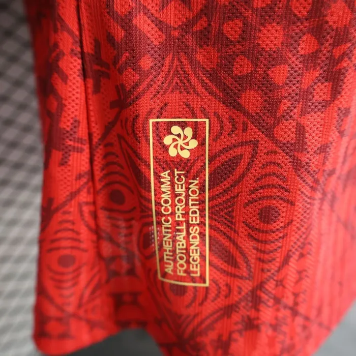24-25 Portugal Comma Red Special Edition Player Version Soccer Jersey