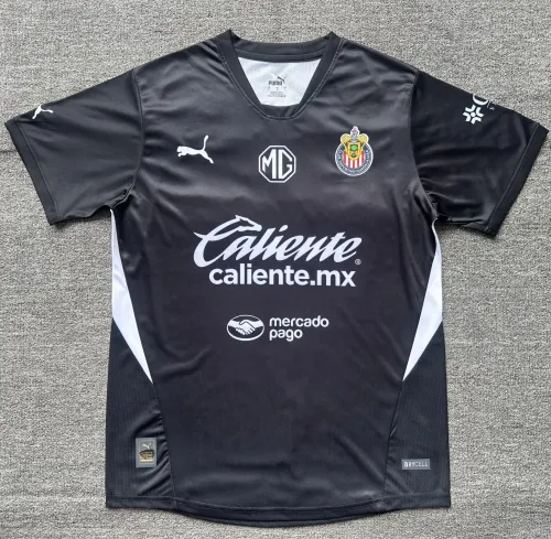 24-25 Chivas Goalkeeper Fans Soccer Jersey